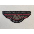 US Dallas Frontiers of Flight Museum Aviation Flight Logo Patch