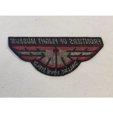 US Dallas Frontiers of Flight Museum Aviation Flight Logo Patch