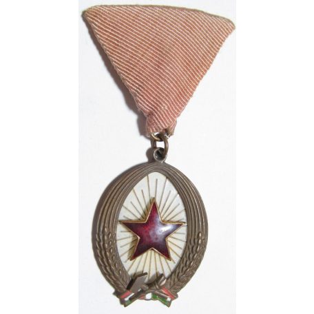 Hungarian Order of Labour, Bronze Grade