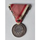 Austrian Hungarian 4th award!!! FJ  2. Class Silver Bravery Medal with 3 bars