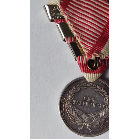 Austrian Hungarian 4th award!!! FJ  2. Class Silver Bravery Medal with 3 bars