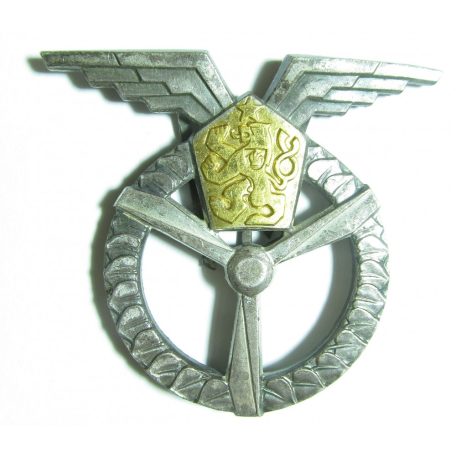 Czechoslovakia Air Force Mechanic / Engineer Badge (Marked)