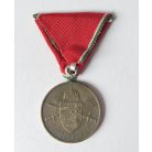 Hungarian WW2 Bronze Bravery Medal - Admiral Horthy type