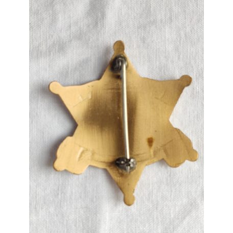 US Tombstone Serif/Marshal Star enameled Badge 