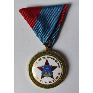 Hungarian Veszprém County Award Gold Grade Fire Enamel