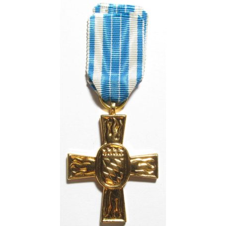 German Bavaria Firefighter Merit Cross Gold (Small) Fireman