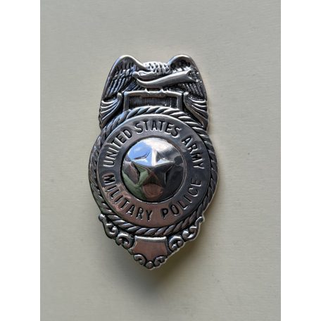 United State Army Military Police Silver Badge 
