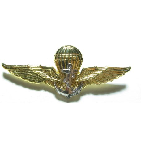 Thai Navy Parachute Gold Wings Badge