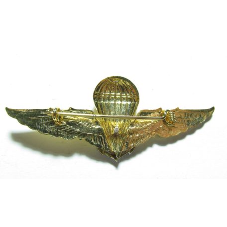 Thai Navy Parachute Gold Wings Badge
