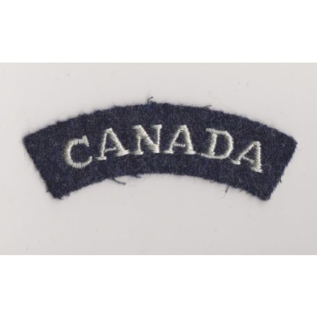  RCAF Royal Canadian Air Force "Canada" Shoulders Flash PATCH