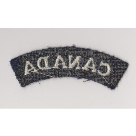  RCAF Royal Canadian Air Force "Canada" Shoulders Flash PATCH