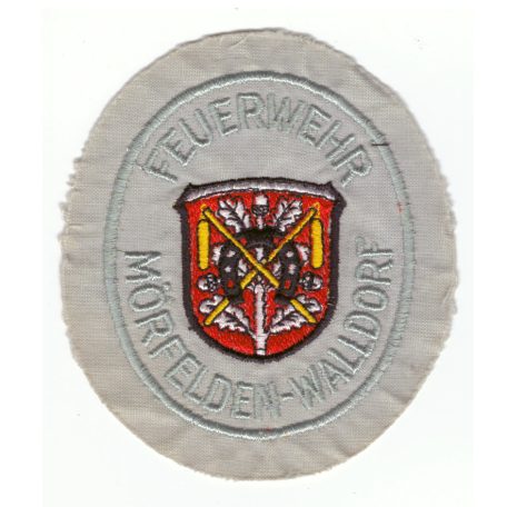 Mörfelden-Walldorf City Germany Feuerwehr/ Fire Department Patch