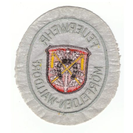 Mörfelden-Walldorf City Germany Feuerwehr/ Fire Department Patch