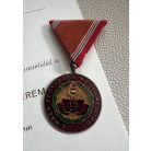 Hungarian Long Service Medal for 15 Years in the Armed Forces (1965) - Workers Militia (Munkásőrség) award