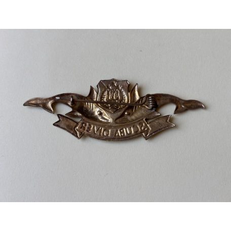 Indonesia Police Scuba Diver Badge