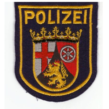  Rheinland-Pfalz Germany Ordnungs Polizei/Police Shoulder Patch 