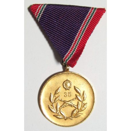 Hungarian Defence Medal for 35 Years of Service