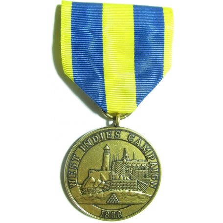 West Indies Campaign Navy Medal 1898