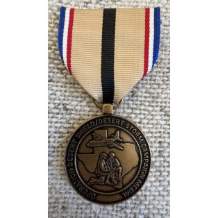   US Texas National Guard Operation Desert Storm Gulf War Service Medal 