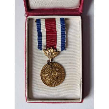 Czechoslovakia Medal for Work Dedicated to Socialism 1985. in box