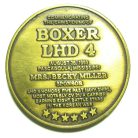 US Navy Commemorating the christening of Boxer LHD-4 Coin