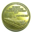 US Navy Commemorating the christening of Boxer LHD-4 Coin