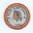 Omaha Tribal Police 1970 Macy PATCH Native Indian Reserve