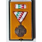 Hungary ww2 Commemorative Medal with Ribbon Bar in Box 1944-1989