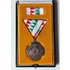   Hungary ww2 Commemorative Medal with Ribbon Bar in Box 1944-1989
