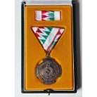 Hungary ww2 Commemorative Medal with Ribbon Bar in Box 1944-1989