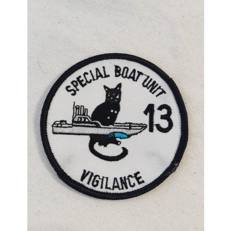 US Vigilance Vietnam War Special Boat Unit 13. Patch 