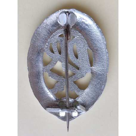 East German Crossed Rifles Sport Badge Silver class Pioneer