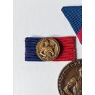 Hungarian Workers' Guard for Loyal Service to the Homeland and the People Medal with Ribbon Bar