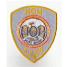 HOH Indian Tribe Treaty of 1855 Police Washington Patch
