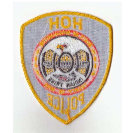 HOH Indian Tribe Treaty of 1855 Police Washington Patch - im