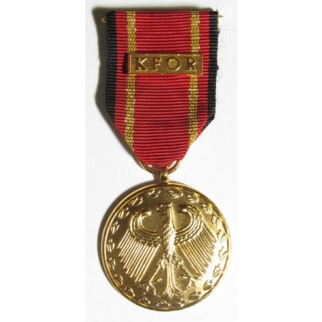 German Gold Deployment Medal KFOR NATO Kosovo