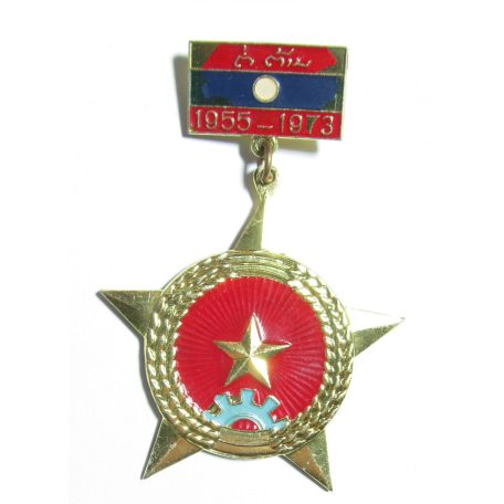 Laos - Medal for Resistance aganist the Americans (Anti Imperial Badge 1955-1973)