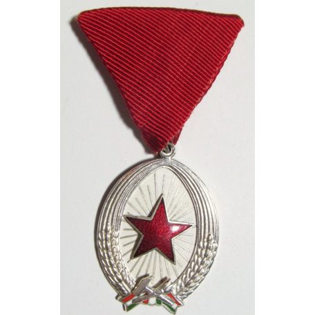 Hungarian Order of Labour, Silver Grade