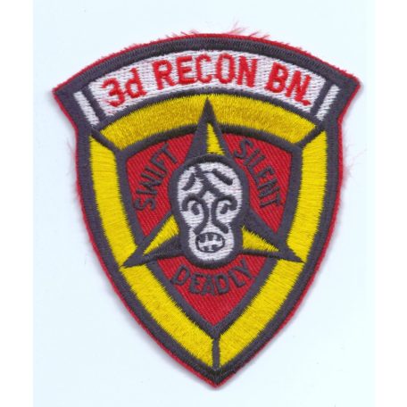 US Marines 3rd Reconnaissance Battalion Vietnam War PATCH