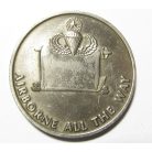 Airborne all the way, WWI. Sicily, Normandy, Ardennes, St. Mere Eglise Coin