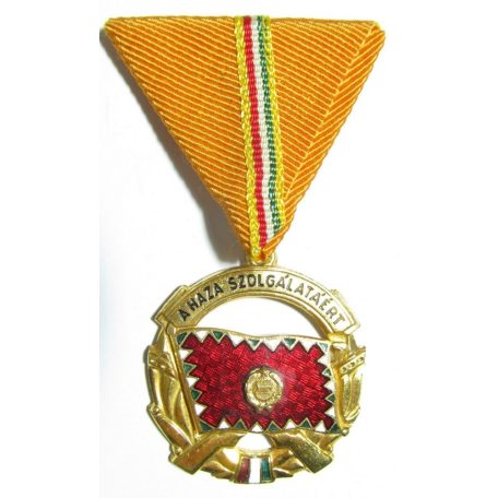 Hungarian  Merit Medal for the Service to the Country, Gold Grade