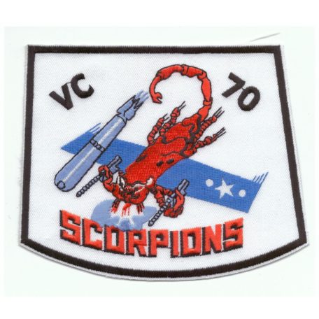 US Navy VC-70 Composite Squadron Scorpions Large PATCH