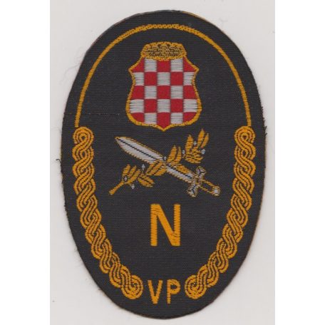 Croatia’s Defense Council Police Vojna Policija Patch