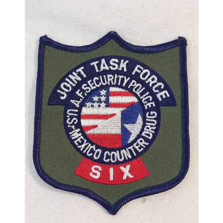 US Air Force Joint Task Force Six Mexico Patch