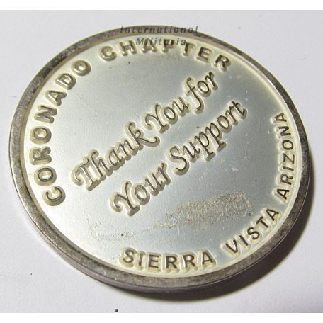 US Arym MOAA (Military Officers Association 1929) Coronado Chapter Coin (Sierra Vista Arizona)