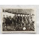 WW2 Eastern Front 6. Hungarian Army Division Donkey Marching Band original Photos 1942