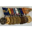   Hungarian 10 places mounted Medal Bar for a Police/MP Officer