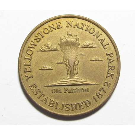 Our Nation First Park Ols Faithful Yellowstone National Park