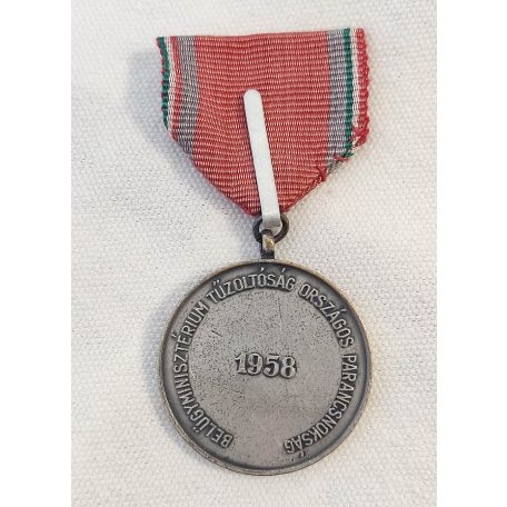 Hungarian Firefighter Service Medal X. Years