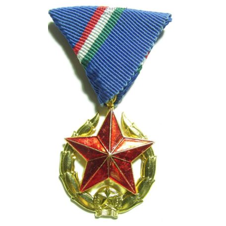 Hungarian Public Security Police Medal Gold grade